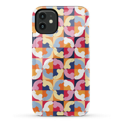 Penis Tile Pattern Phone Case